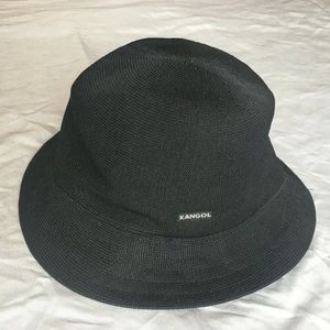 Kangol Tropic Gaffer Trilby Hat Unisex Black XL